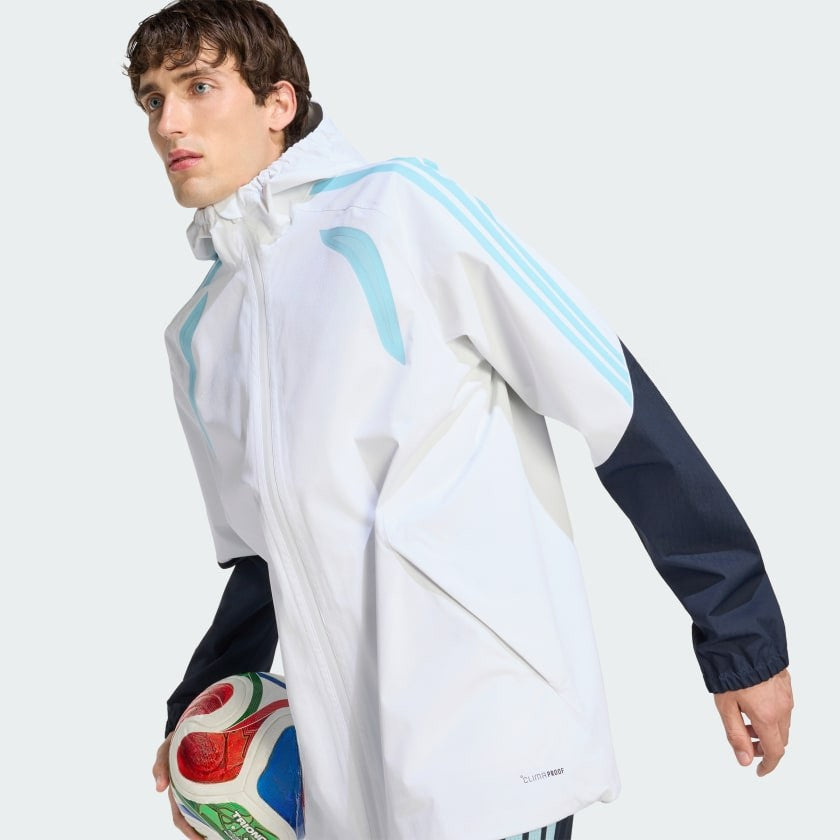 Campera Impermeable Tiro Pro Selección 26 White