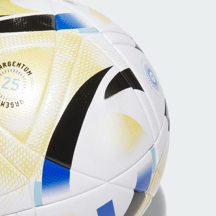 Pelota de la Liga 25 White / Icey Blue / Glow Blue / Black