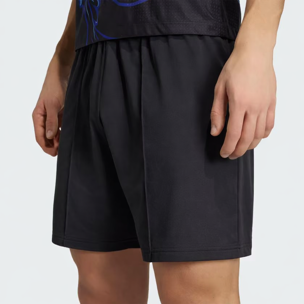 Shorts Alternativos Selección Argentina 26 Versión Jugador Black / White