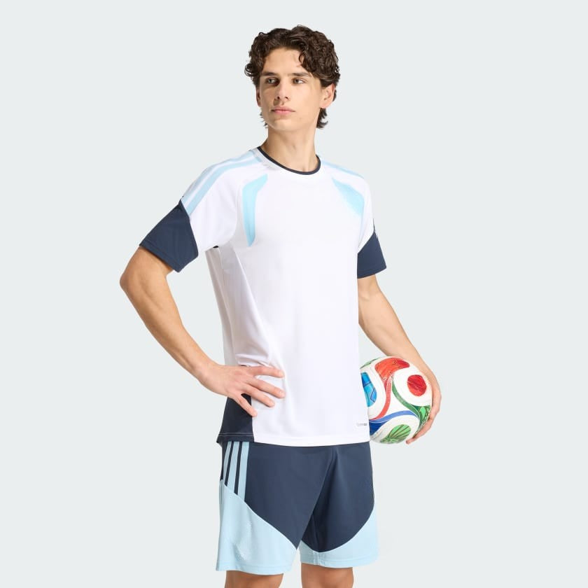 Camiseta de Entrenamiento Tiro Pro Selección  26 White