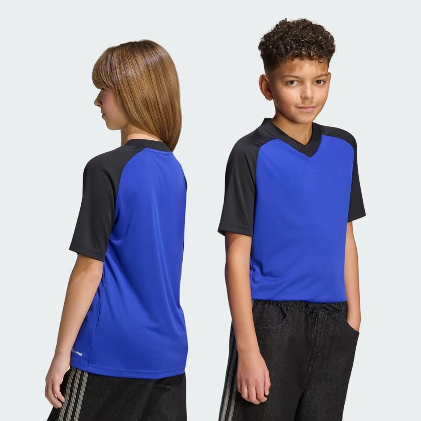 Camiseta Alternativa Prepartido Selección 26 Niños Lucid Blue