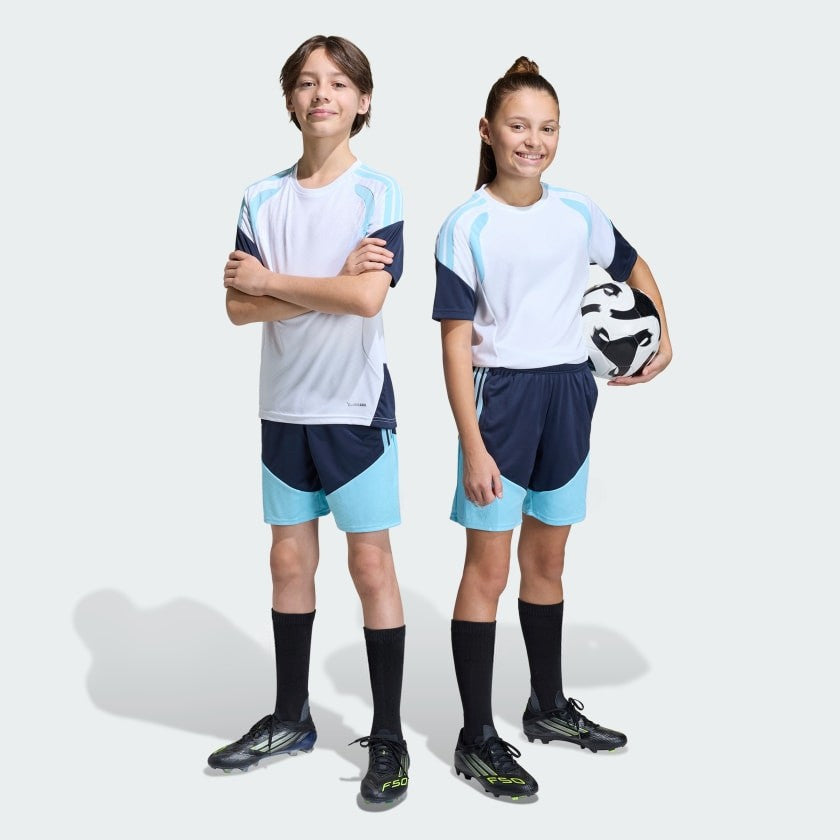Shorts de Enrenamiento Tiro Selección  26 para Niños Night Navy