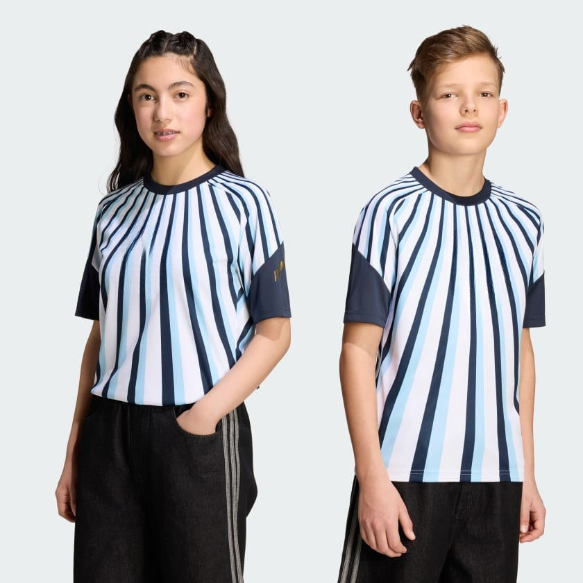 Camiseta Titular Prepartido Selección  26 Niños White