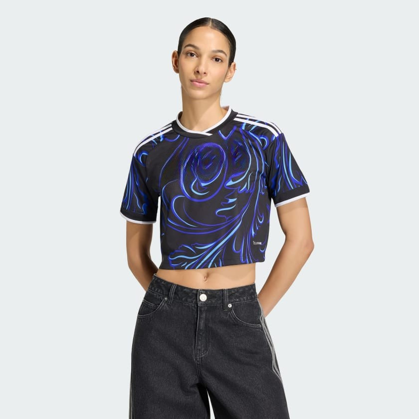 Camiseta Corta Alternativa Selección 26 Black / Lucid Blue / Blue Burst