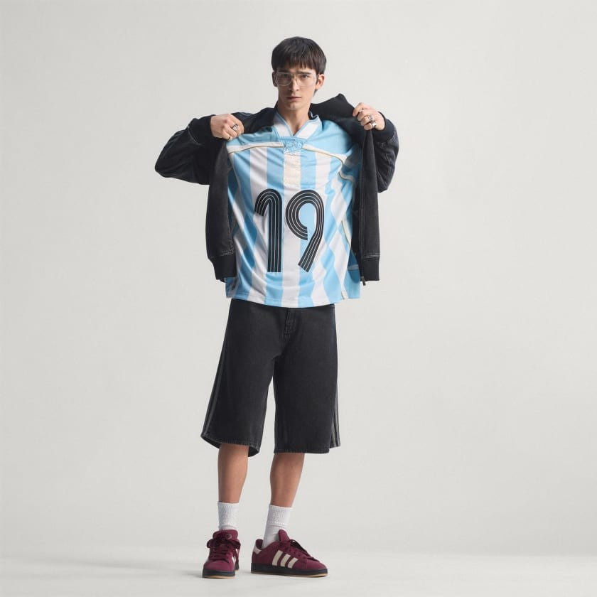 Camiseta Bringback Remixed Clear Blue / White / Black