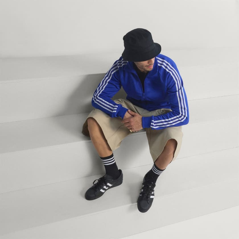 Campera Deportiva  Originals Lucid Blue