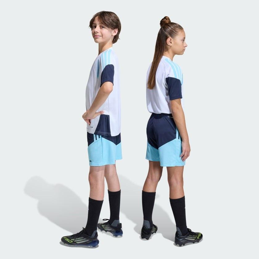 Shorts de Enrenamiento Tiro Selección  26 para Niños Night Navy
