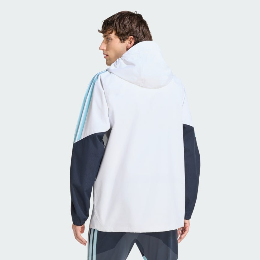 Campera Impermeable Tiro Pro Selección  26 White
