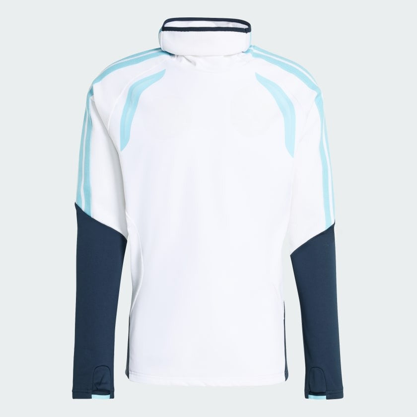Campera Calentamiento Tiro Pro Selección 26 White