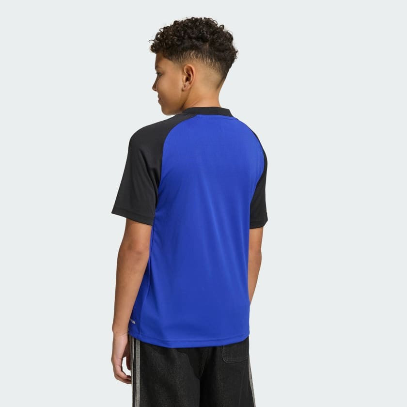 Camiseta Alternativa Prepartido Selección 26 Niños Lucid Blue