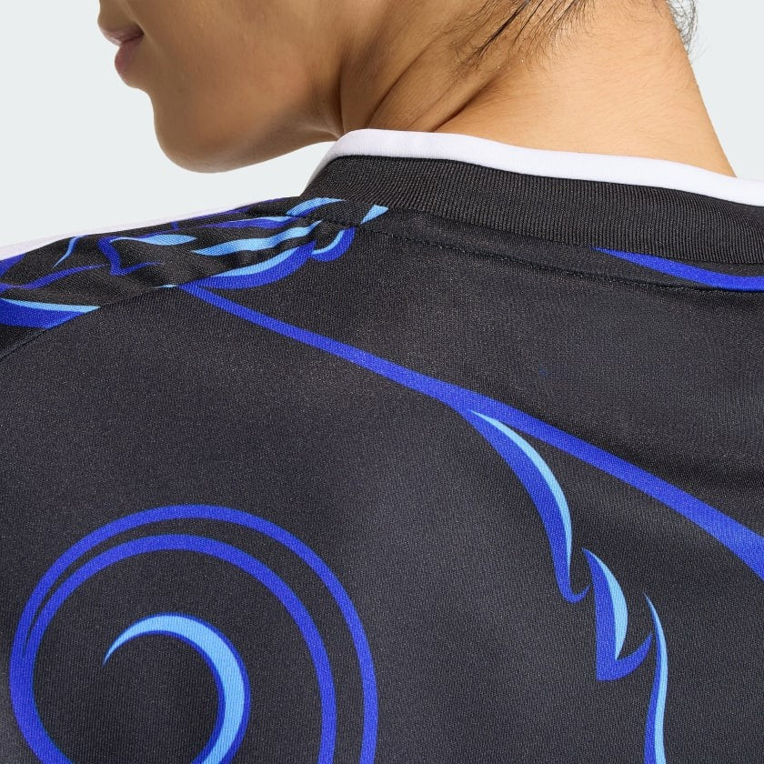 Camiseta Corta Alternativa Selección 26 Black / Lucid Blue / Blue Burst