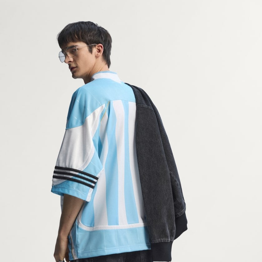 Camiseta Bringback Remixed Clear Blue / White / Black