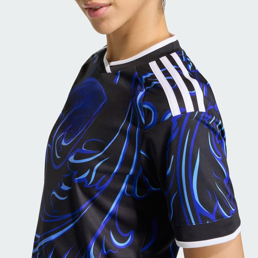 Camiseta Corta Alternativa Selección 26 Black / Lucid Blue / Blue Burst