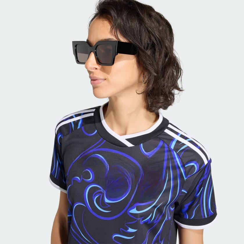Camiseta Alternativa Selección 26 Black / Lucid Blue / Blue Burst