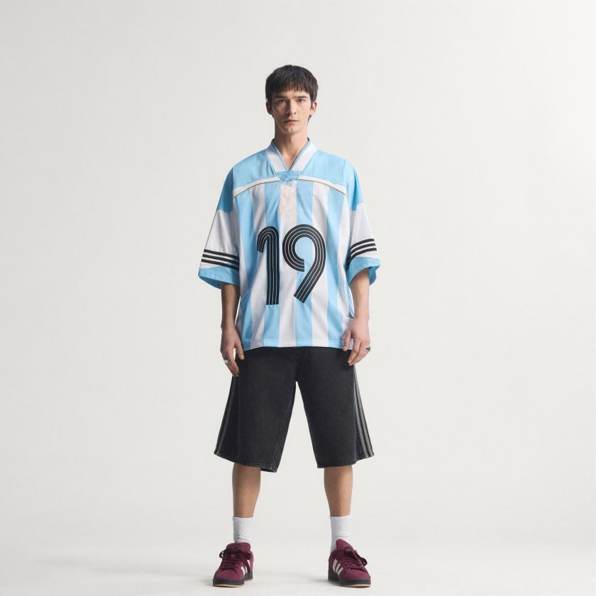 Camiseta Bringback Remixed Clear Blue / White / Black