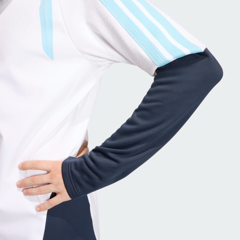 Campera Calentamiento Tiro Pro Selección 26 White