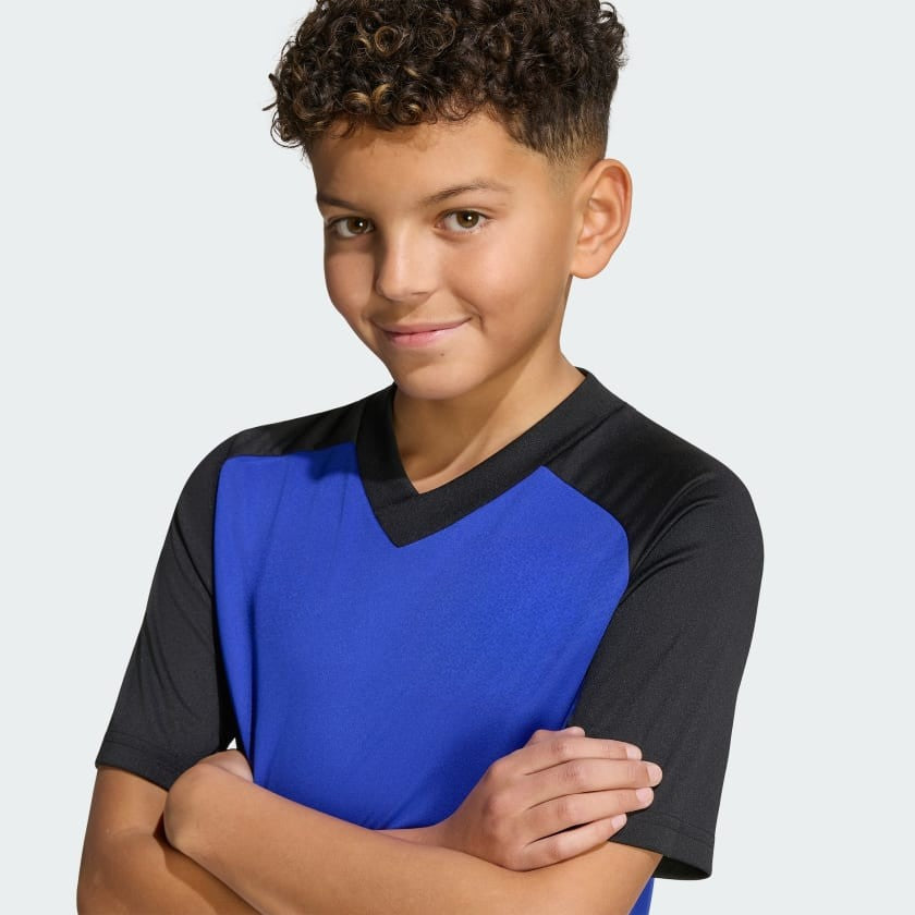 Camiseta Alternativa Prepartido Selección 26 Niños Lucid Blue