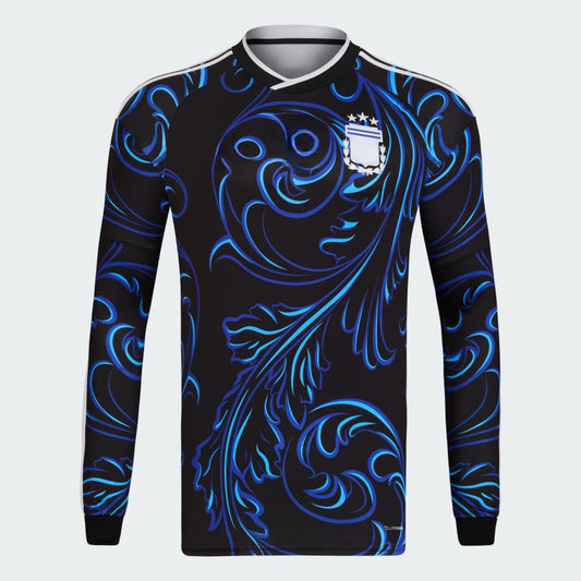 Camiseta Alternativa Selección 26 Manga Larga Black / Lucid Blue / Blue Burst