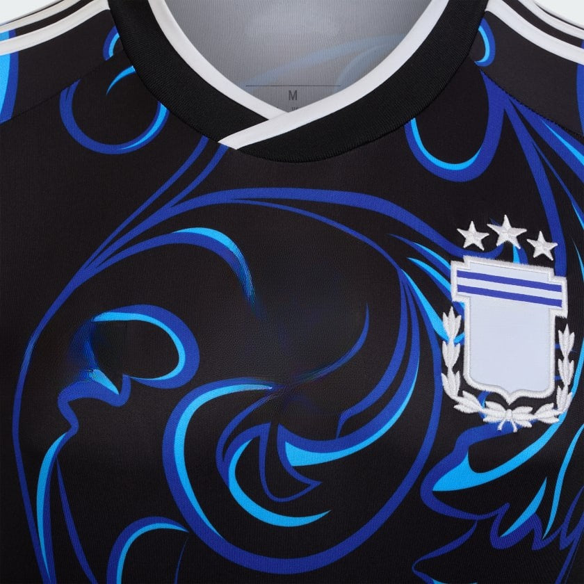 Camiseta Alternativa Selección 26 Manga Larga Black / Lucid Blue / Blue Burst