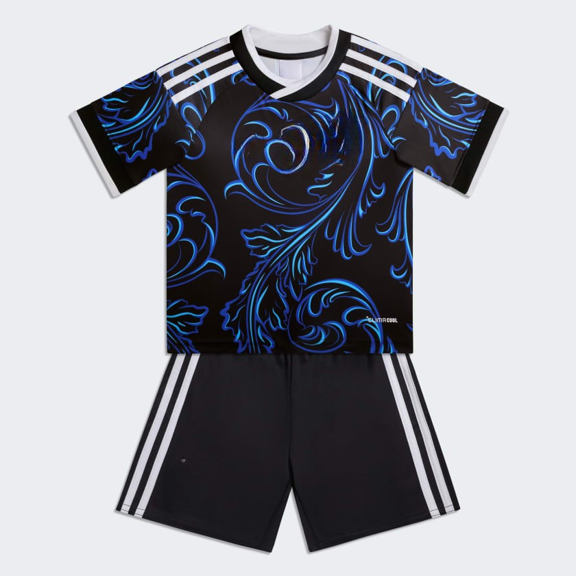 Equipo Alternativo de la Selección  26 Niños Black / Lucid Blue / Blue Burst