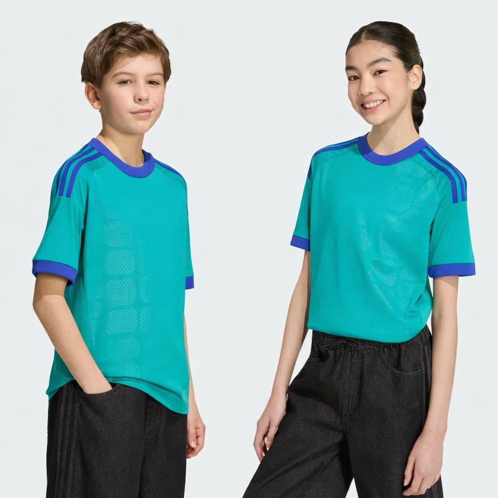 Camiseta Alternativa Arquero Selección Argentina 26 Niños Pure Teal