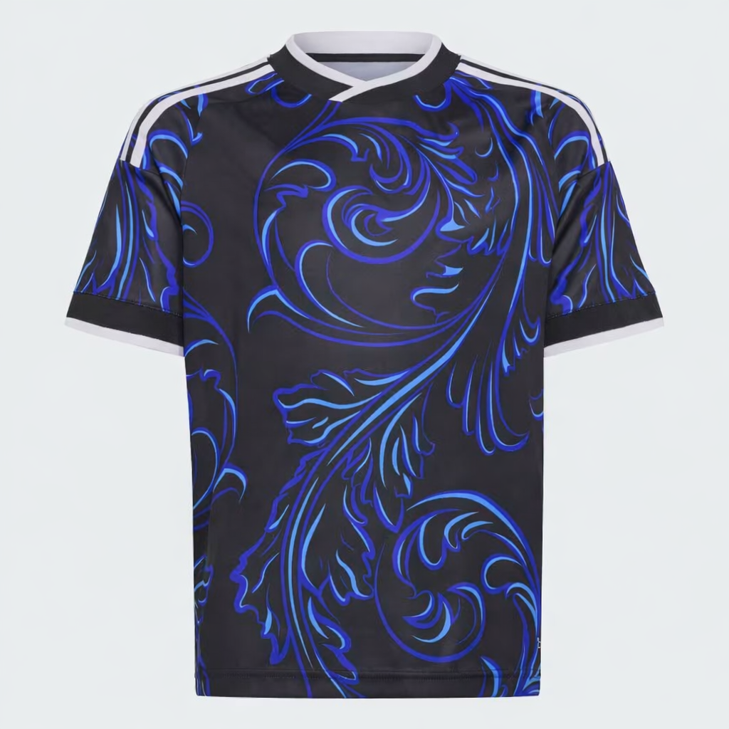 Camiseta Alternativa Selección Argentina 26 Niños Black / Lucid Blue / Blue Burst
