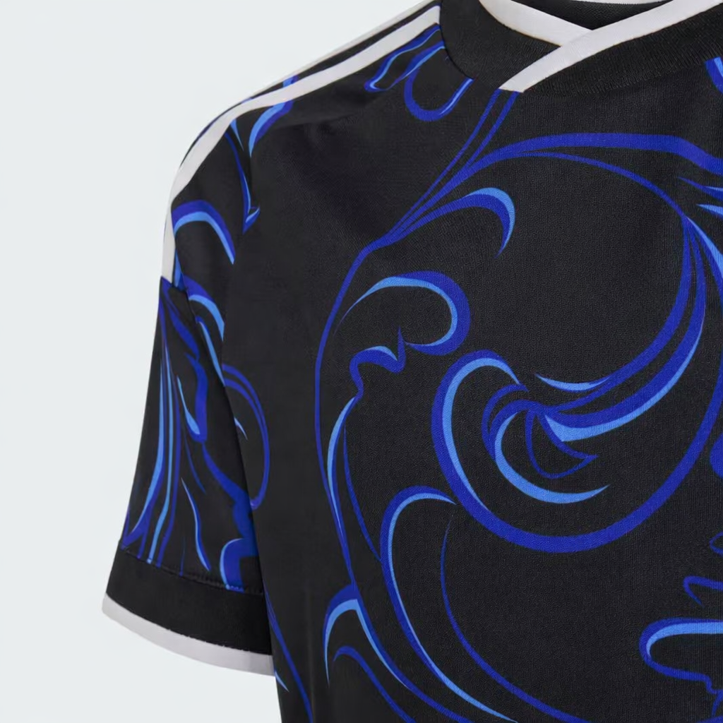 Camiseta Alternativa Selección Argentina 26 Niños Black / Lucid Blue / Blue Burst