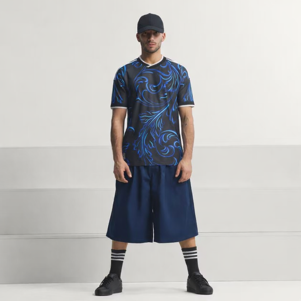 Camiseta Alternativa Selección Argentina 26 Versión Jugador Black / Lucid Blue / Blue Burst