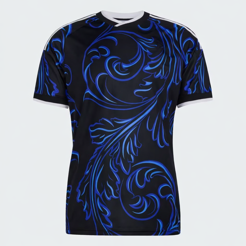 Camiseta Alternativa Selección Argentina 26 Black / Lucid Blue / Blue Burst