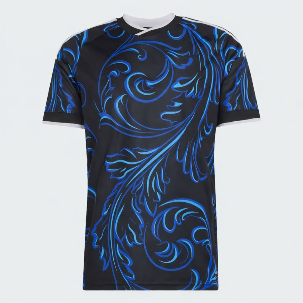 Camiseta Alternativa Selección Argentina 26 Messi Black / Lucid Blue / Blue Burst