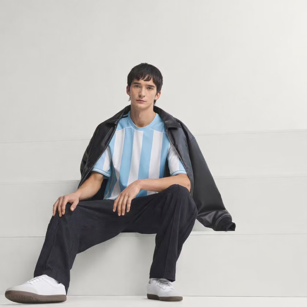 Camiseta Titular Selección Argentina 2006 White / Clear Blue