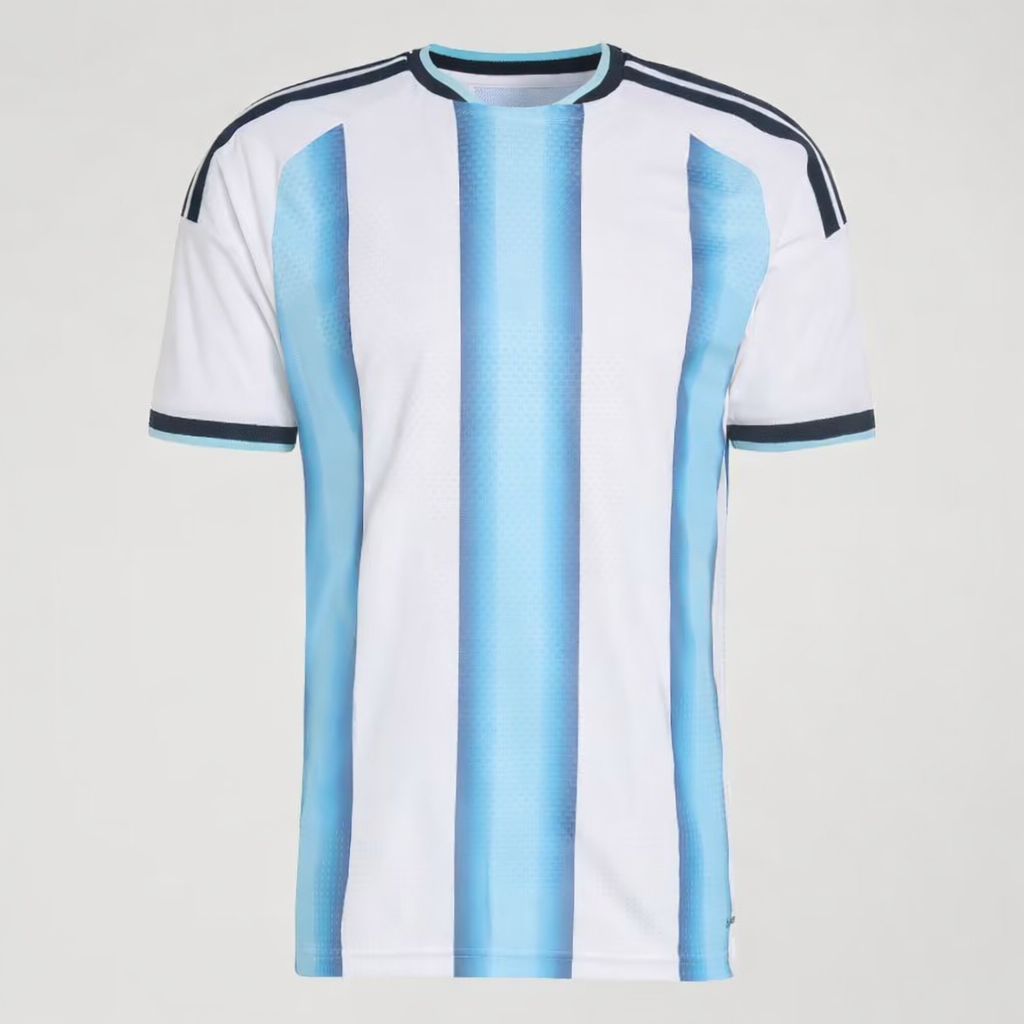Camiseta Titular Selección Argentina 26 Versión Jugador White / Icey Blue / Light Blue