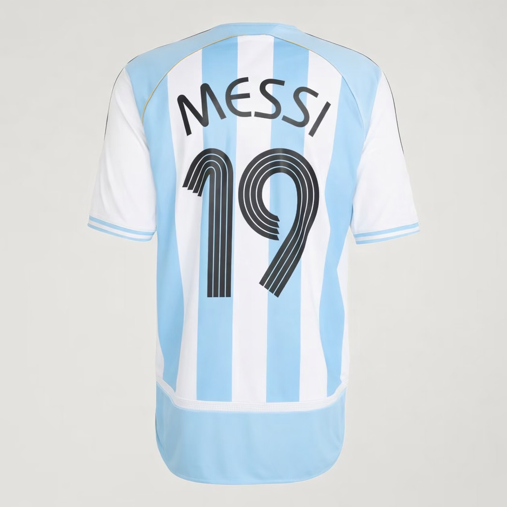 Camiseta Titular Selección Argentina 2006 Messi White