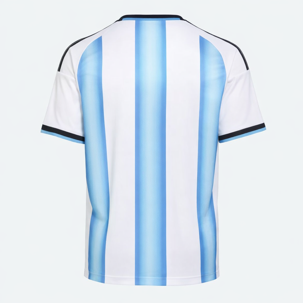 Camiseta Titular Selección Argentina 26 Niños White / Icey Blue / Light Blue