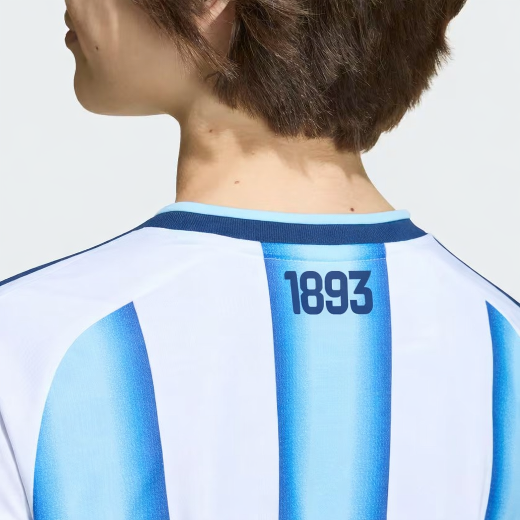Camiseta Titular Selección Argentina 26 Niños White / Icey Blue / Light Blue