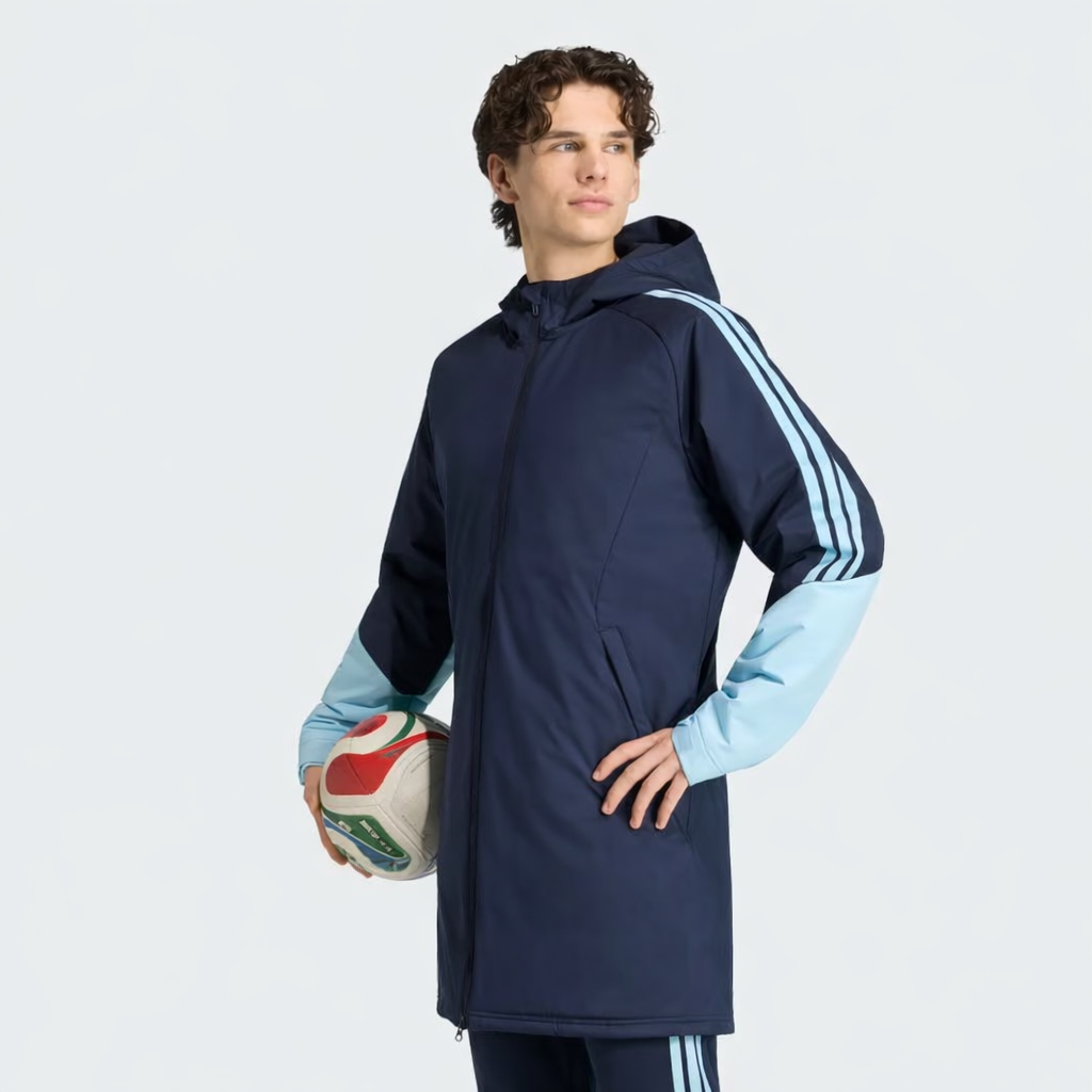 Campera Parka Tiro Stadium Selección Argentina 26 Night Navy