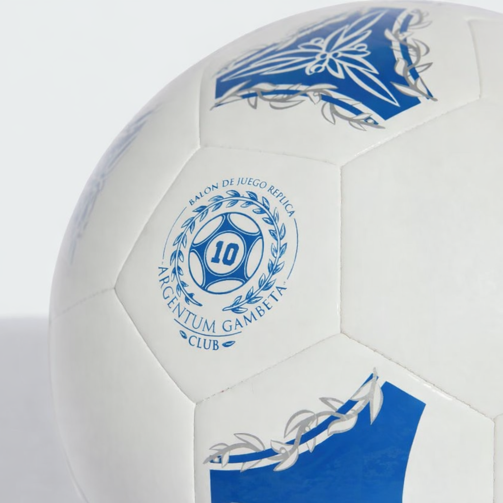Pelota Argentum Gambeta Club Glow Blue / Silver Metallic / White / Black
