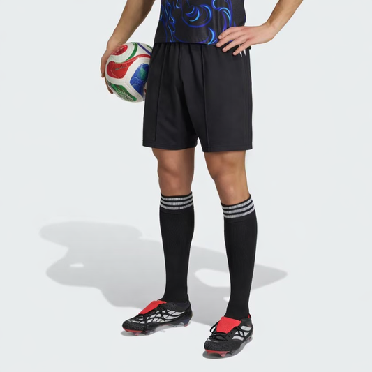 Shorts Alternativos Selección Argentina 26 Versión Jugador Black / White