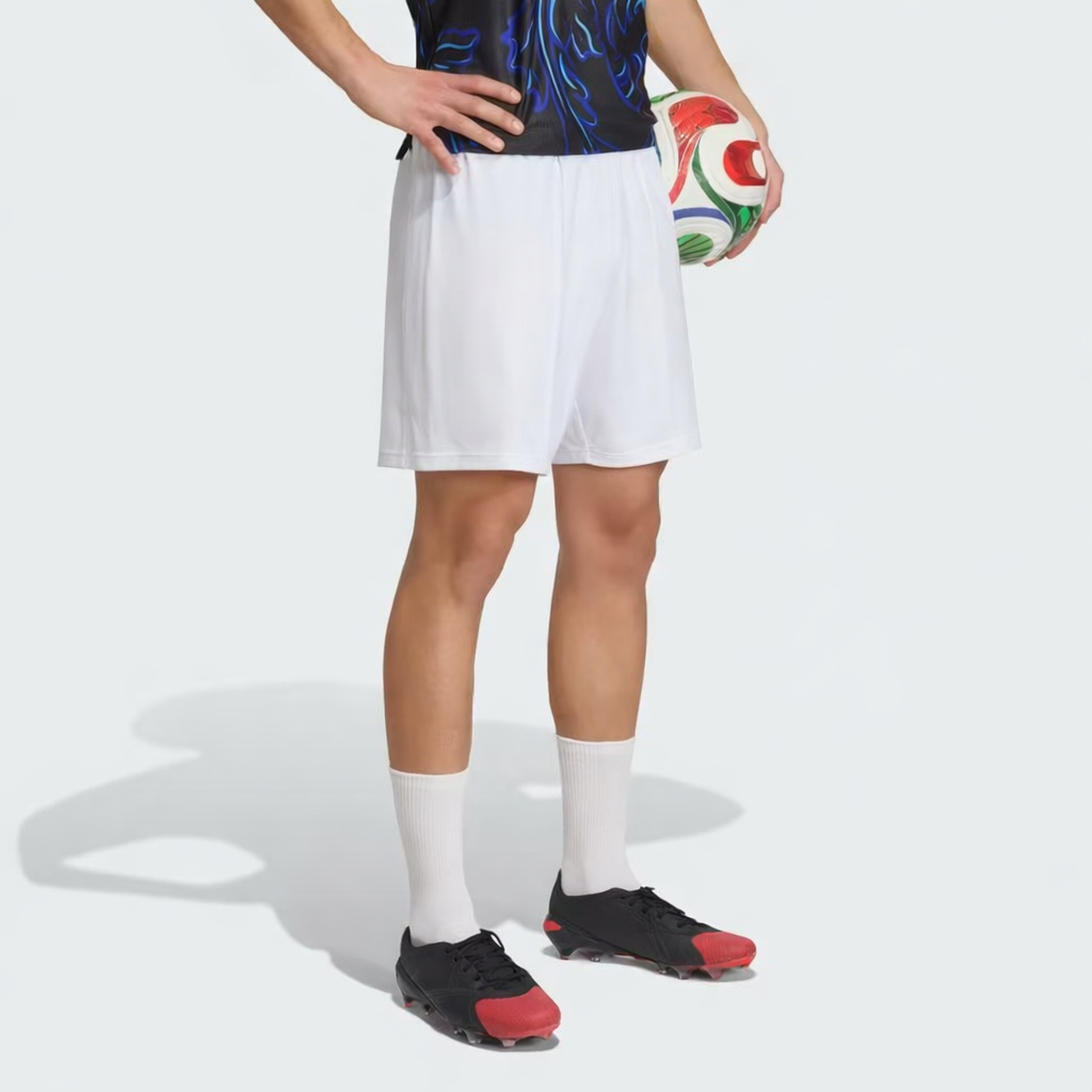 Shorts Alternativos Selección Argentina 26 Versión Jugador White / Lucid Blue