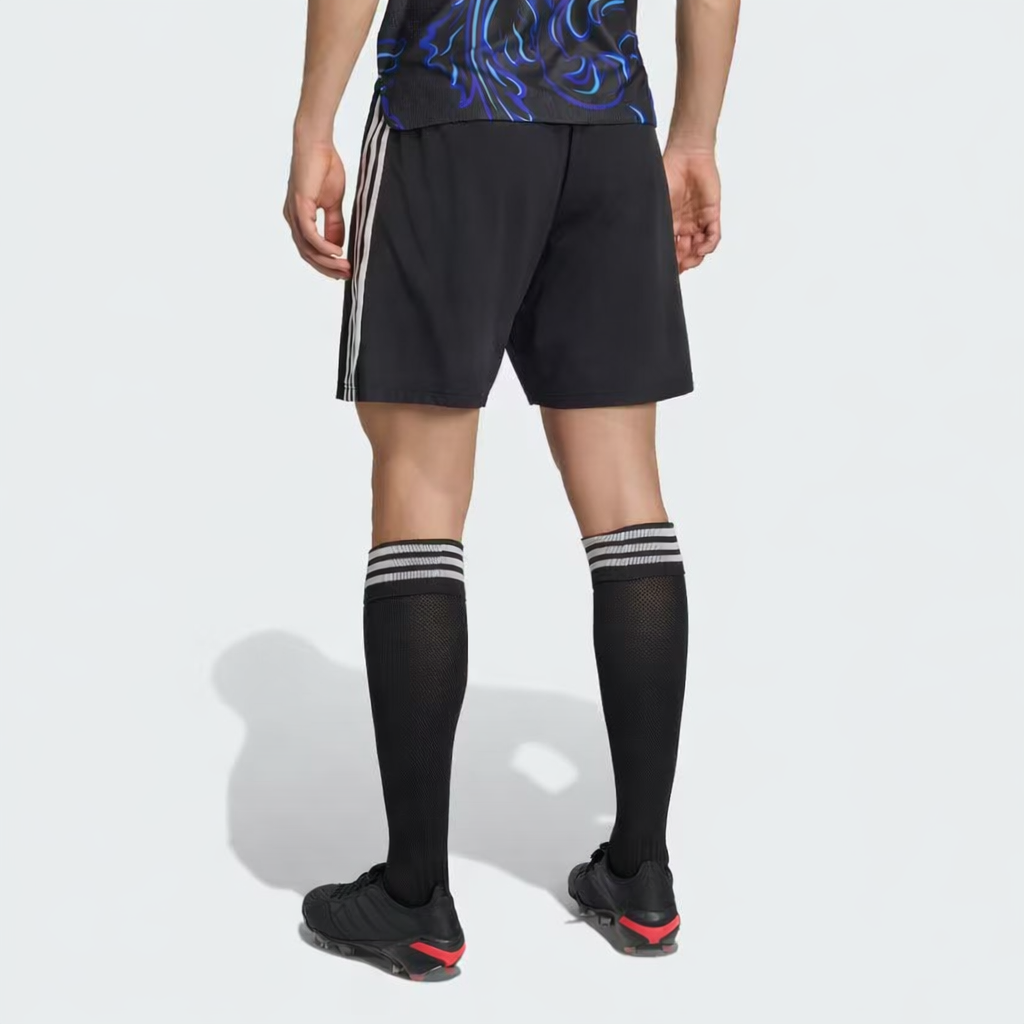 Shorts Alternativos Selección Argentina 26 Versión Jugador Black / White