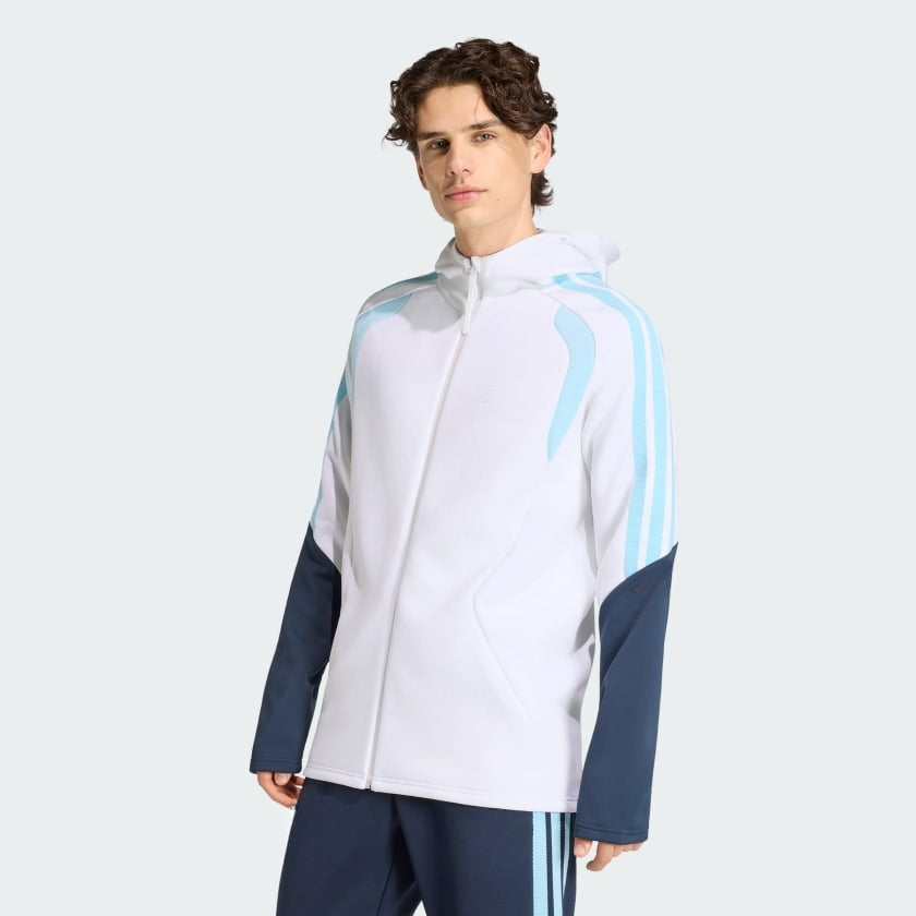 Buzo con Capucha Tiro Pro Selección 26 White
