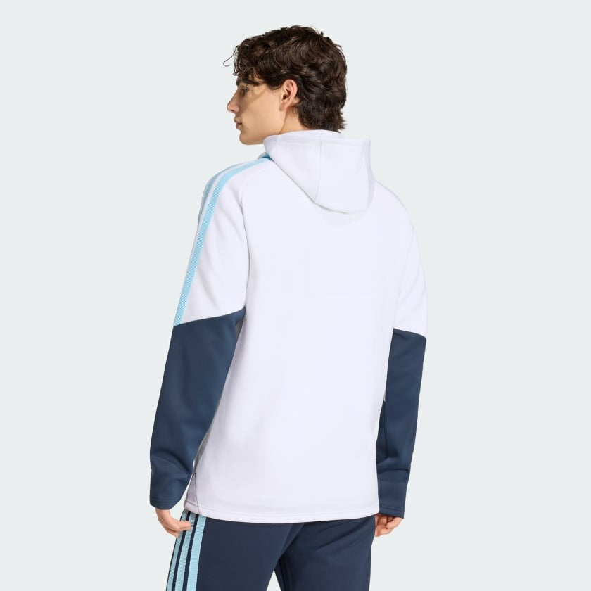 Buzo con Capucha Tiro Pro Selección 26 White