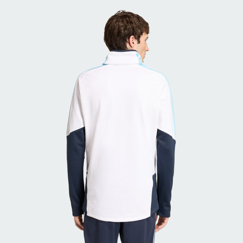 Campera Calentamiento Tiro Pro Selección 26 White